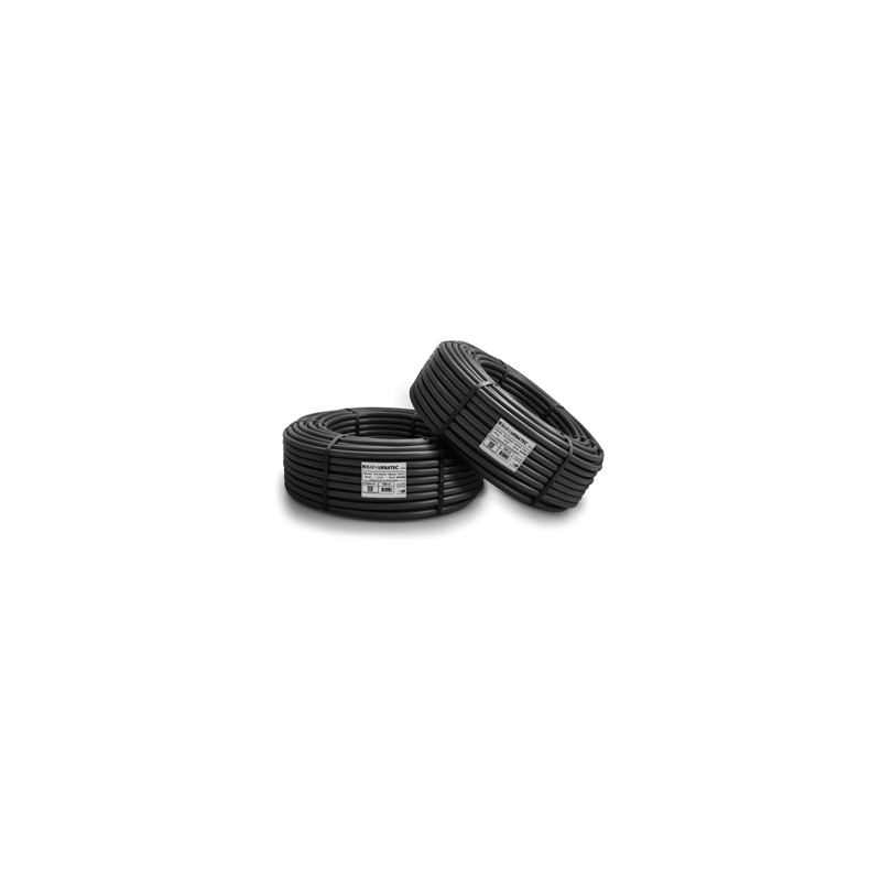 K-RAIN 16MM 2.3L PC AS, 100M Drip Line Coil with 33cm Spacing - Black